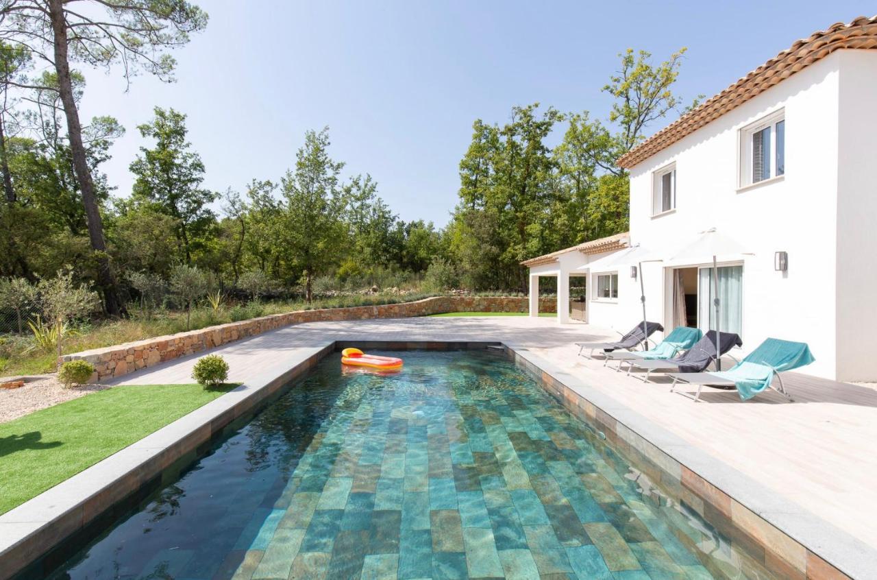 Superbe Villa Seillans La Grande Bastide Avec Piscine, Jardin, Climatisation Et Salle De Sport Екстериор снимка
