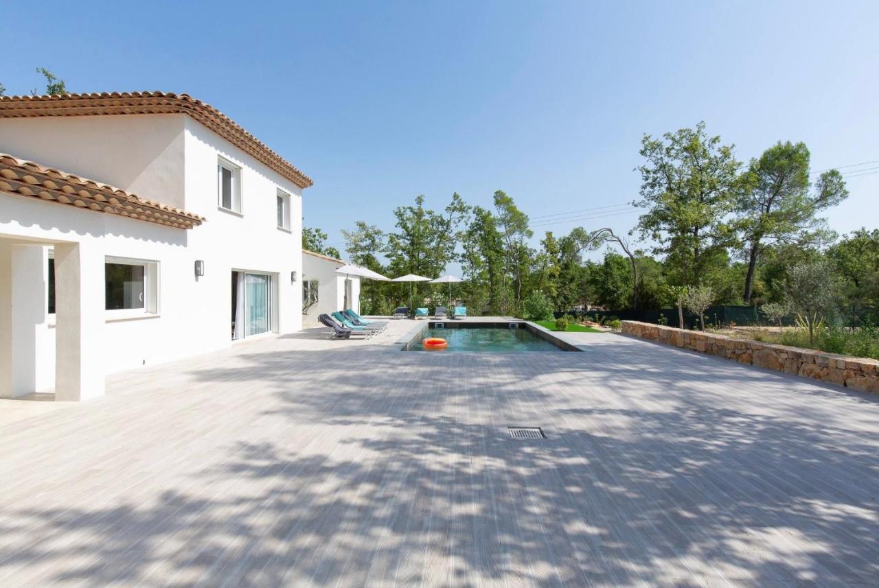 Superbe Villa Seillans La Grande Bastide Avec Piscine, Jardin, Climatisation Et Salle De Sport Екстериор снимка