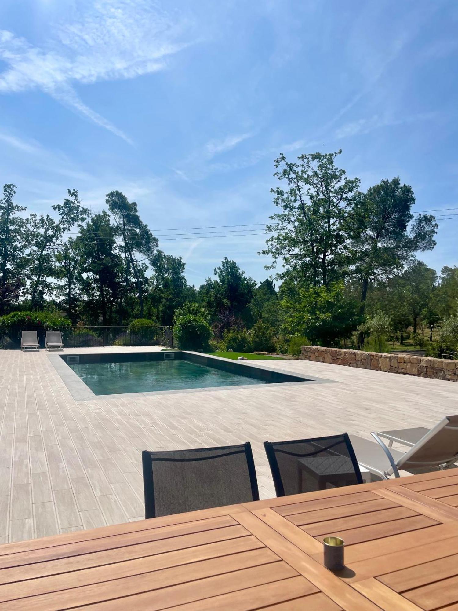 Superbe Villa Seillans La Grande Bastide Avec Piscine, Jardin, Climatisation Et Salle De Sport Екстериор снимка