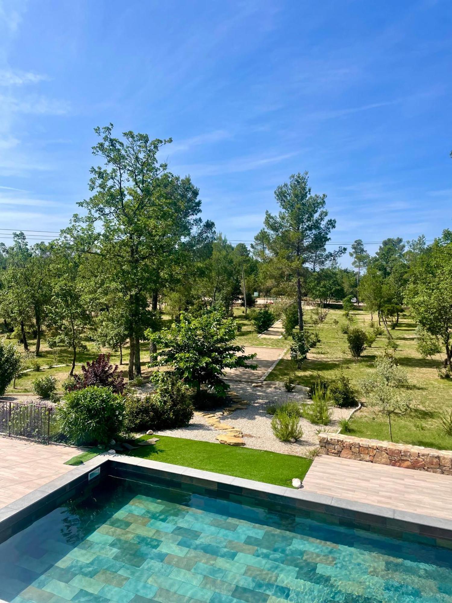Superbe Villa Seillans La Grande Bastide Avec Piscine, Jardin, Climatisation Et Salle De Sport Екстериор снимка