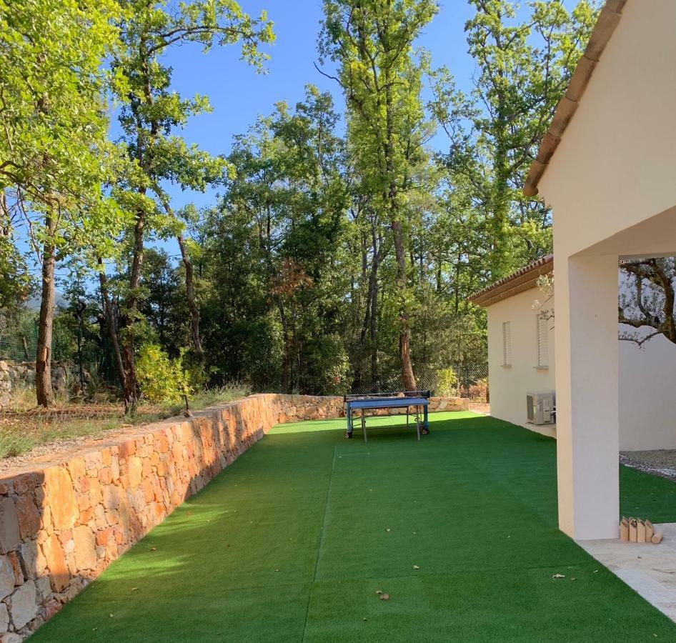 Superbe Villa Seillans La Grande Bastide Avec Piscine, Jardin, Climatisation Et Salle De Sport Екстериор снимка