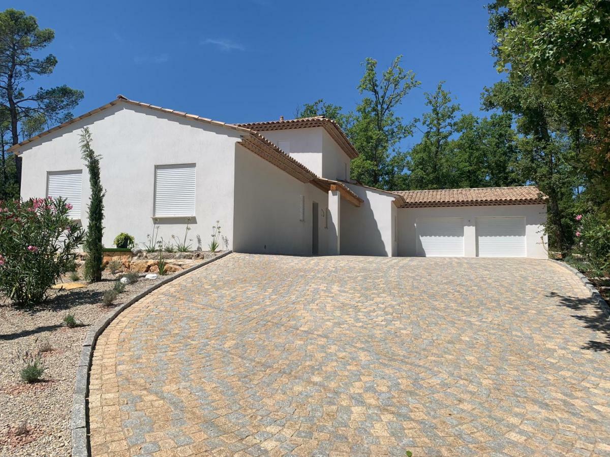 Superbe Villa Seillans La Grande Bastide Avec Piscine, Jardin, Climatisation Et Salle De Sport Екстериор снимка